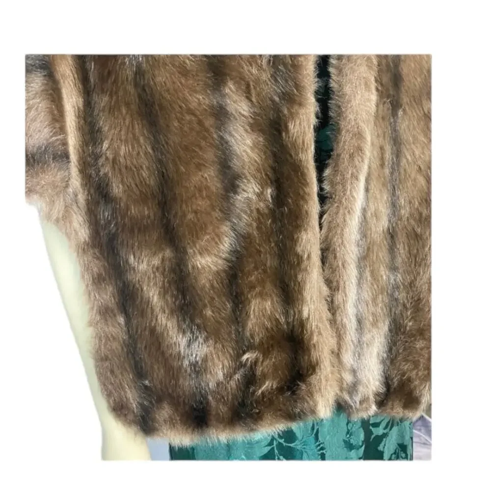 1960s Regina Glenara by Glenoit Mink Fur Stole Capelet Balero Wrap